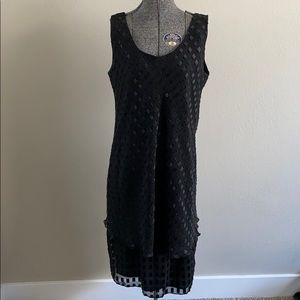 Vintage JEFFREY & DARA Black Dress